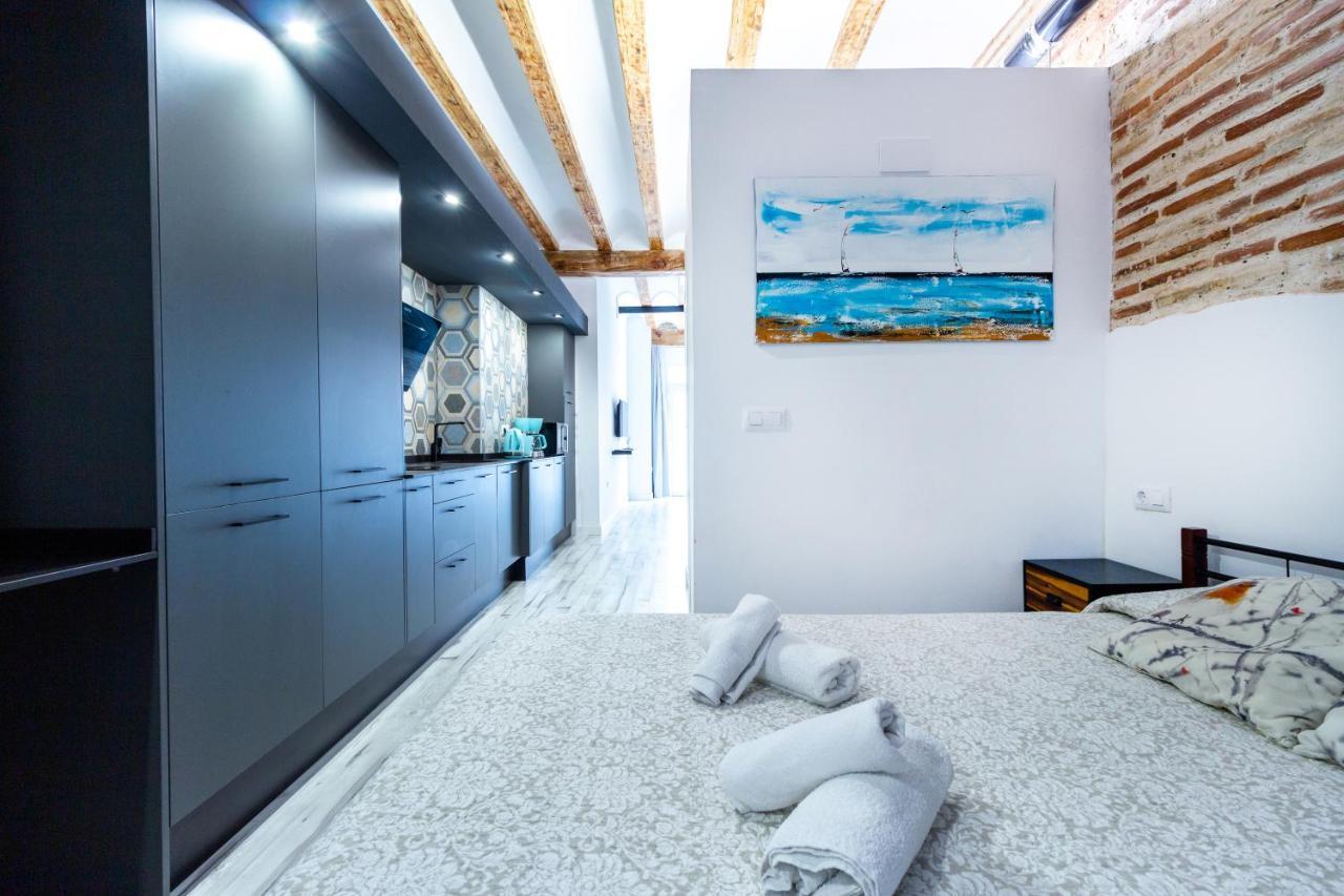 Chic Estudio Privado Al Lado De La Playa บาเลนเซีย ภายนอก รูปภาพ