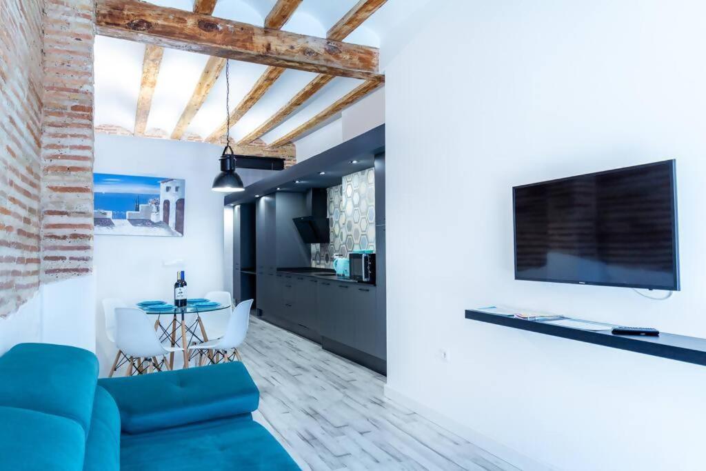 Chic Estudio Privado Al Lado De La Playa บาเลนเซีย ภายนอก รูปภาพ